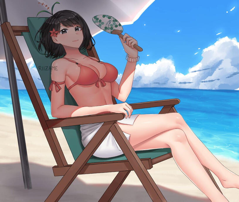 sample 2 - full body + detailed bg