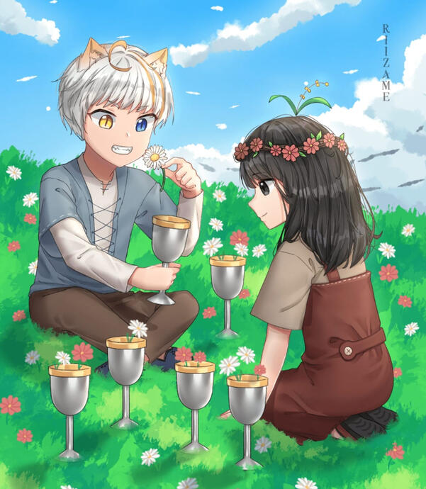 sample 3 - couple full body + detailed bg